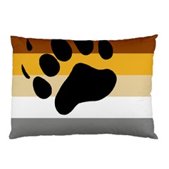 Bear Pride Flag Pillow Case (two Sides) by Valentinaart