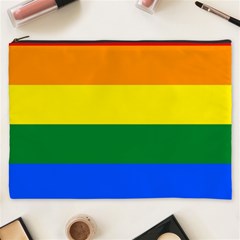 Pride Flag Cosmetic Bag (xxxl)  by Valentinaart