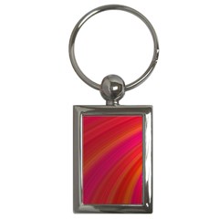 Abstract Red Background Fractal Key Chains (rectangle)  by Nexatart