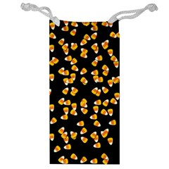 Candy Corn Jewelry Bag by Valentinaart