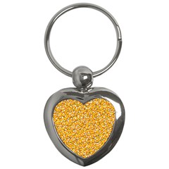 Candy Corn Key Chains (heart)  by Valentinaart