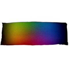 Bright Lines Resolution Image Wallpaper Rainbow Body Pillow Case (dakimakura)