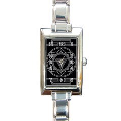 Kali Yantra Inverted Rectangle Italian Charm Watch by Mariart