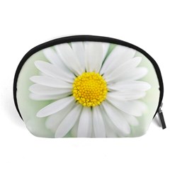 Art Daisy Flower Art Flower Deco Accessory Pouches (large)  by Nexatart