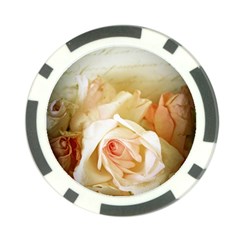 Roses Vintage Playful Romantic Poker Chip Card Guard (10 Pack) by Nexatart