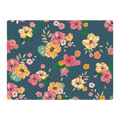 Aloha Hawaii Flower Floral Sexy Double Sided Flano Blanket (mini)  by Mariart