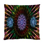 Flower Stigma Colorful Rainbow Animation Gold Space Standard Cushion Case (One Side) Front