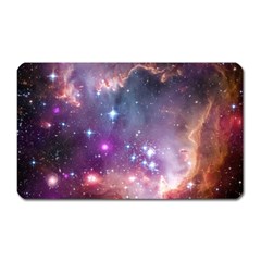 Galaxy Space Star Light Purple Magnet (rectangular)