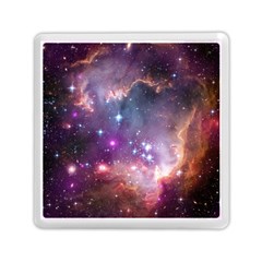 Galaxy Space Star Light Purple Memory Card Reader (square) 