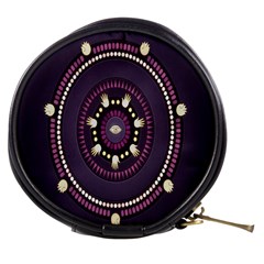 Mandalarium Hires Hand Eye Purple Mini Makeup Bags by Mariart