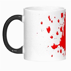 Red Blood Splatter Morph Mugs