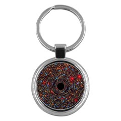 Space Star Light Black Hole Key Chains (round) 