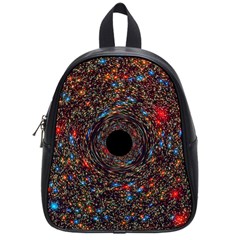 Space Star Light Black Hole School Bag (small)