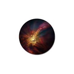 Sun Light Galaxy Golf Ball Marker