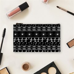 Halloween Pattern Cosmetic Bag (small)  by ValentinaDesign
