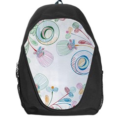 Flower Rainbow Circle Polka Leaf Sexy Backpack Bag