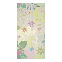 Flower Rainbow Star Floral Sexy Purple Green Yellow White Rose Shower Curtain 36  X 72  (stall) 