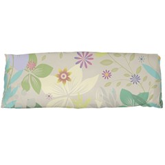 Flower Rainbow Star Floral Sexy Purple Green Yellow White Rose Body Pillow Case (dakimakura)