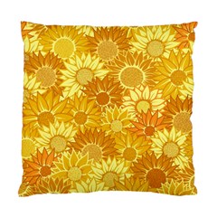 Flower Sunflower Floral Beauty Sexy Standard Cushion Case (one Side)