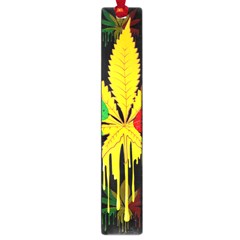 Marijuana Cannabis Rainbow Love Green Yellow Red Black Large Book Marks