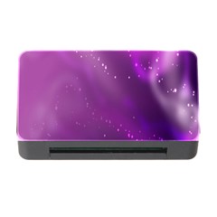 Space Star Planet Galaxy Purple Memory Card Reader With Cf