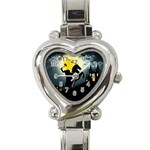 Headless Horseman Heart Italian Charm Watch Front