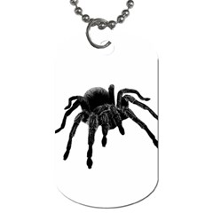 Tarantula Dog Tag (one Side) by Valentinaart