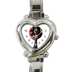 Dead Tree  Heart Italian Charm Watch by Valentinaart