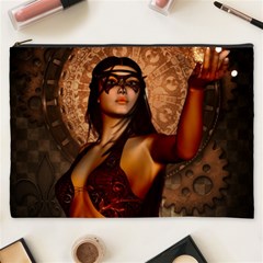 Wonderful Fantasy Women With Mask Cosmetic Bag (xxxl)  by FantasyWorld7