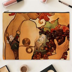 Alfons Mucha   Fruit Cosmetic Bag (xxxl)  by NouveauDesign