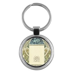 Art Nouveau Key Chains (round)  by NouveauDesign