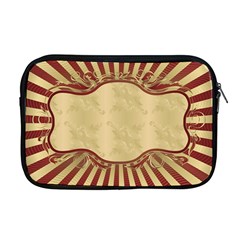 Art Deco Red Apple Macbook Pro 17  Zipper Case by NouveauDesign