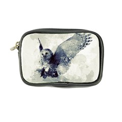 Cute Owl In Watercolor Coin Purse by FantasyWorld7