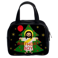 Jesus - Christmas Classic Handbags (2 Sides) by Valentinaart