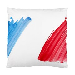 France Flag, Banner Watercolor Painting Art Standard Cushion Case (two Sides) by picsaspassion