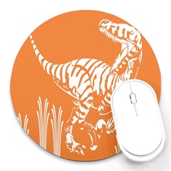 Animals Dinosaur Ancient Times Round Mousepads