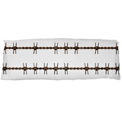 Barbed Wire Brown Body Pillow Case (dakimakura)