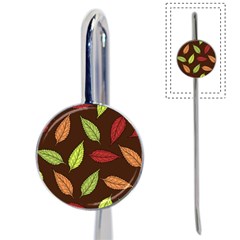 Autumn Leaves Pattern Book Mark by Mariart