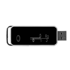 Feedback Loops Motion Graphics Piece Portable Usb Flash (two Sides)