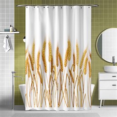 Wheat Plants Shower Curtain 48  X 72  (small) 