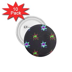 Random Doodle Pattern Star 1 75  Buttons (10 Pack) by Mariart