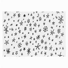 Star Doodle Large Glasses Cloth (2-side)