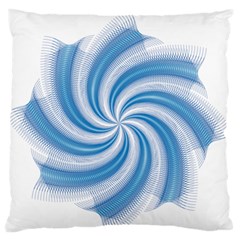 Prismatic Hole Blue Standard Flano Cushion Case (one Side) by Mariart