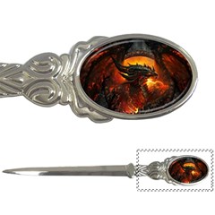 Dragon Legend Art Fire Digital Fantasy Letter Openers by Celenk