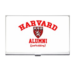 Harvard Alumni Just Kidding Business Card Holders by Celenk