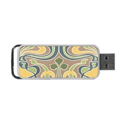 Art Floral Portable Usb Flash (two Sides) by NouveauDesign