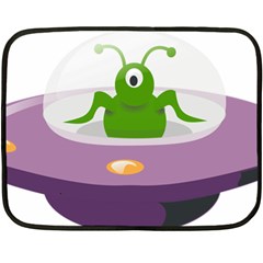 Ufo Fleece Blanket (mini)