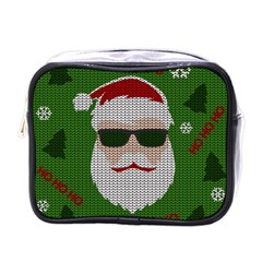 Ugly Christmas Sweater Mini Toiletries Bags by Valentinaart