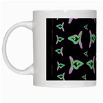 Fishes Talking About Love And Stuff White Mugs Left