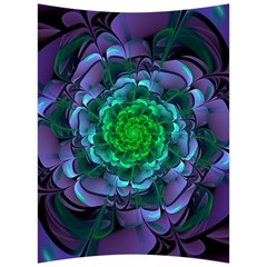 Beautiful Purple & Green Aeonium Arboreum Zwartkop Back Support Cushion by jayaprime